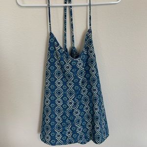 Hollister Patterned Strappy Tank Top